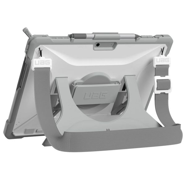 UAG Plasma Healthcare backcover mit Strap und Schultergurt Microsoft Surface Pro 9 / Pro 10 / Pro 11 / Pro 12 - 13 Zoll - Weiß / Grau
