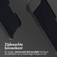 Accezz Echtleder Hülle + MagSafe Wallet Apple iPhone Air - Onyx Black