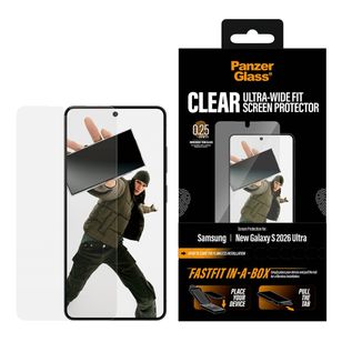 PanzerGlass Ultra Wide Fit FastFit in-a-box Screen Protector Samsung Galaxy S26 Ultra