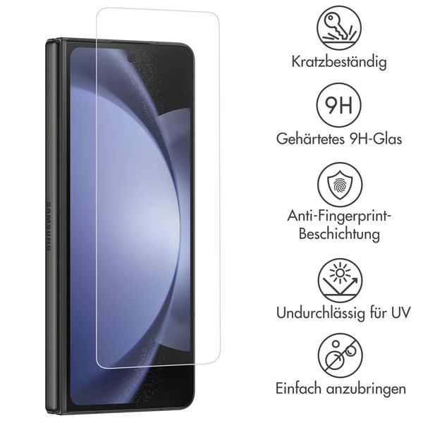 Accezz Screen Protector aus gehärtetem Glas Samsung Galaxy Z Fold 4