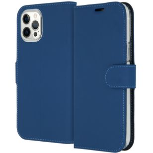Accezz Wallet TPU Klapphülle Apple iPhone 12 Pro Max - Blau