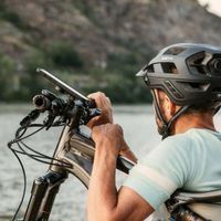 SP Connect Universal Bike Mount Fahrrad-Handyhalterung für SPC+ Hüllen - Schwarz