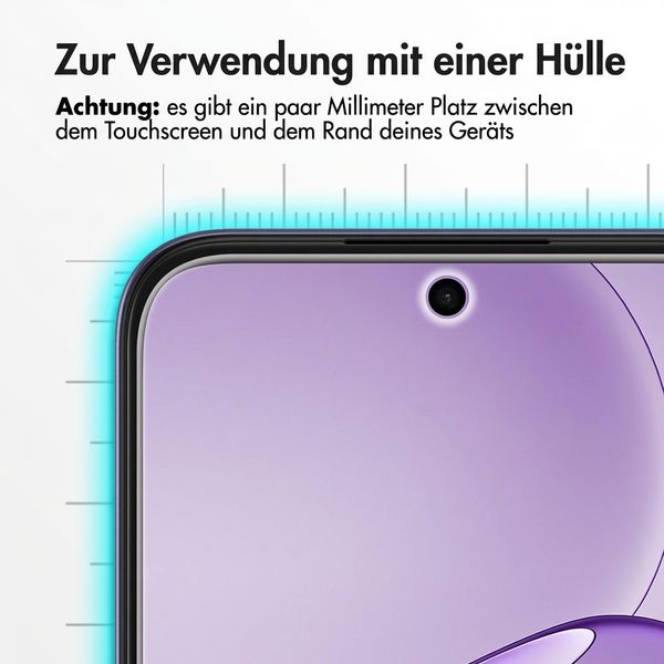 Accezz Screen Protector aus gehärtetem Glas Oppo A6 (5G)