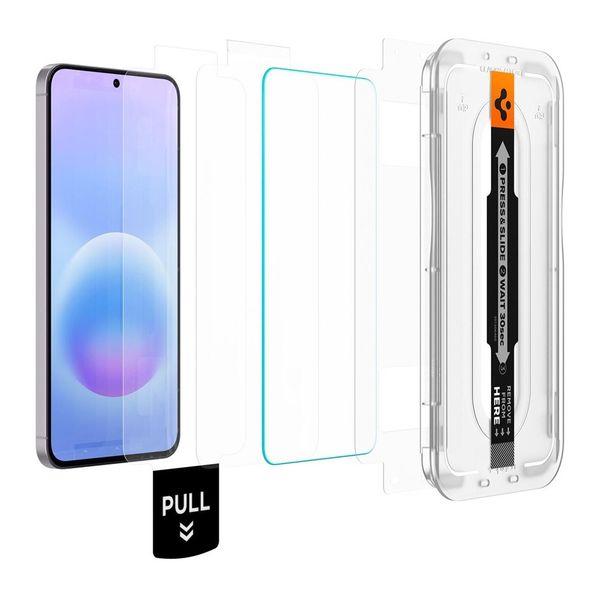 Spigen GLAStR Fit Displayschutzfolie 2er-Pack + Applicator Samsung Galaxy A57 (5G)