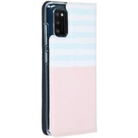 Gestalte deine eigene Compact Gel Klapphülle Samsung Galaxy A41 - Weiß