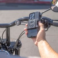 SP Connect Universal Phone Clamp Max SPC+ Fahrrad-Handyhalterung - Geeignet für SPC+ Halterungen - Schwarz
