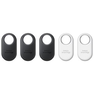 Samsung Galaxy SmartTag2 (5 Packung) - Schwarz 3x + Weiß 2x