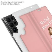 Gestalte deine eigene Compact Gel Klapphülle Samsung Galaxy S24 Ultra - Weiß