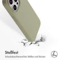 Accezz Liquid Silikoncase mit MagSafe Apple iPhone 15 Pro - Cooper Green