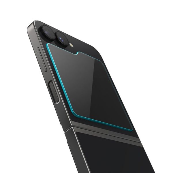 Spigen GLAStR Fit Displayschutzfolie 2er-Pack + Applicator Samsung Galaxy Z Flip 6 / Flip 7 FE