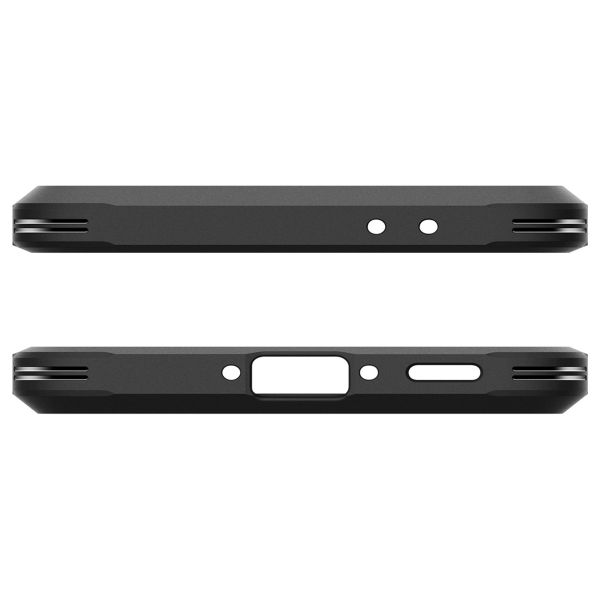 Spigen Tough Armor Backcover Samsung Galaxy A56 - Schwarz