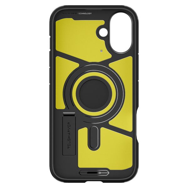 Spigen Tough Armor Backcover MagSafe Apple iPhone 16 - Schwarz
