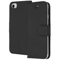 Accezz Wallet TPU Klapphülle Apple iPhone SE (2022 / 2020) / 8 / 7 / 6(s) - Schwarz