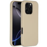 Accezz Liquid Silikoncase mit MagSafe Apple iPhone 16 Pro - Stone