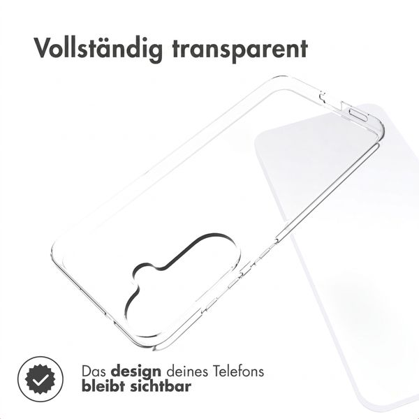 Accezz Clear TPU Backcover Samsung Galaxy S26 FE - Transparent
