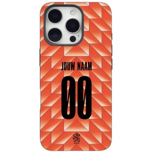 Gestalte dein eigene Nederlands Elftal Backcover Apple iPhone 16 Pro - Niederländische Nationalmannschaft '88