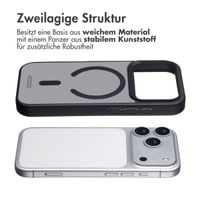 Accezz Rugged Frosted Back Cover mit MagSafe Apple iPhone 17 Pro - Schwarz