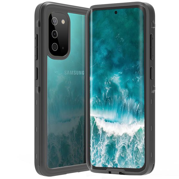 Redpepper Dot Waterproof Case Samsung Galaxy S20 - Schwarz