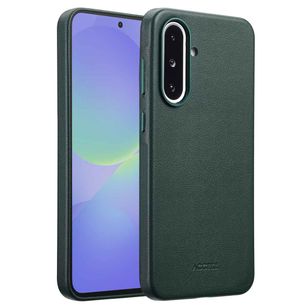 Accezz MagSafe Leather Backcover Samsung Galaxy A36 / A56 - Cedar Green