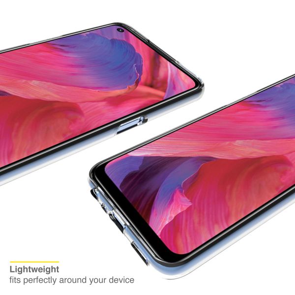 Accezz Clear TPU Backcover Oppo A74 (5G) / A54 (5G) - Transparent