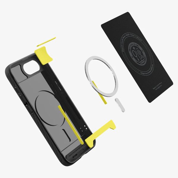 Spigen Rugged Armor Backcover MagSafe Apple iPhone 17e / 16e - Matte Black