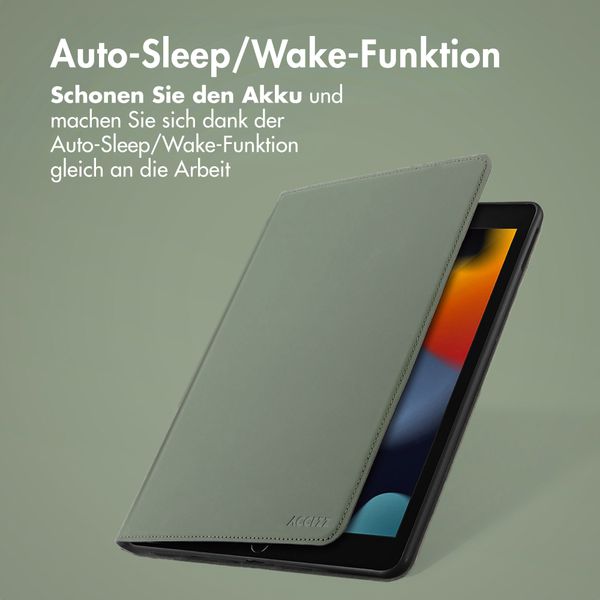 Accezz Classic Klapphülle Apple iPad 6 (2018) 9.7 Zoll / iPad 5 (2017) 9.7 Zoll / Air 2 (2014)/Air 1 (2013) - Grün