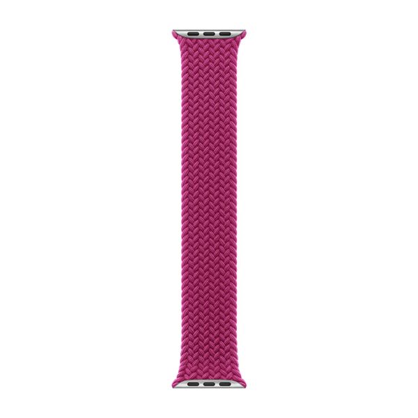 Apple Geflochtenes Solo Loop für  Apple Watch | 38/40/41/42 mm - Größe 0 - Magenta