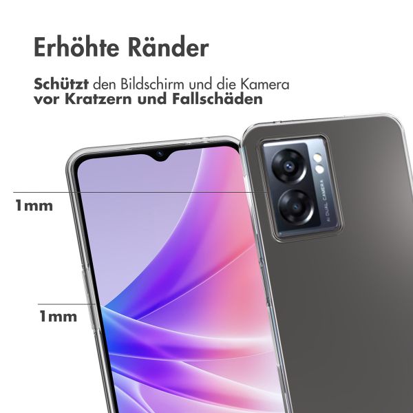 Accezz Clear TPU Backcover Oppo A77 - Transparent