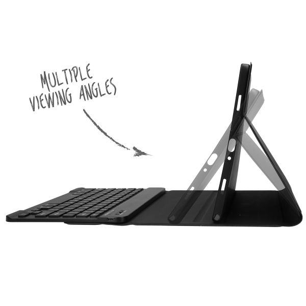 Accezz Bluetooth Keyboard Klapphülle Samsung Galaxy Tab A9 Plus - QWERTY / NL - Schwarz