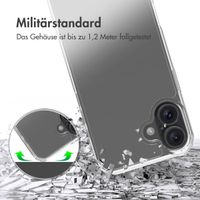 Accezz Xtreme Impact Case Apple iPhone 16 Plus - Transparent