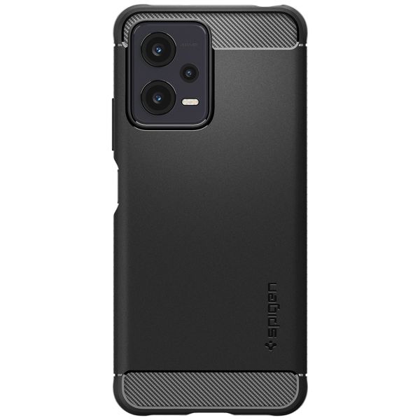 Spigen Rugged Armor Case Xiaomi Redmi Note 12 - Schwarz