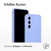Accezz Liquid Silikoncase Samsung Galaxy A35 - Violett