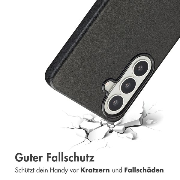 Accezz MagSafe Leather Backcover Samsung Galaxy S26 Plus - Onyx Black