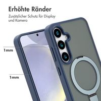 Accezz Ring Stand Backcover mit MagSafe Samsung Galaxy S24 Plus - Blau