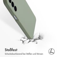Accezz Liquid Silikoncase Samsung Galaxy A16 - Cooper Green