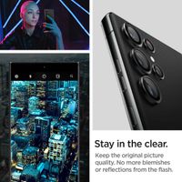 Spigen Optik Pro EZ Fit Lens Protector 2er-Pack Samsung Galaxy S23 Ultra - Schwarz