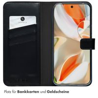 Selencia Echtleder Klapphülle Google Pixel 10 Pro XL - Schwarz