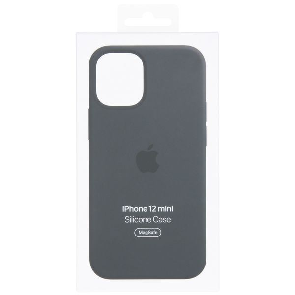 Apple Silikon-Case MagSafe Apple iPhone 12 Mini - Midnight