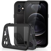 Redpepper Dot Waterproof Case Apple iPhone 12 (Pro) - Schwarz
