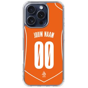 Gestalte dein eigene transparentes Nederlands Elftal Backcover Apple iPhone 14 Pro - Niederländische Nationalmannschaft '04