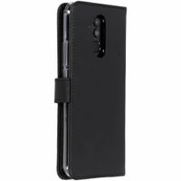 Selencia Echtleder Klapphülle Huawei Mate 20 Lite - Schwarz