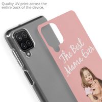 Gestalte deine eigene Clear Case Samsung Galaxy A12 - Transparent