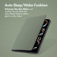 Accezz Classic Klapphülle Apple iPad Pro 13 (2025) M5 / (2024) M4 - Grün
