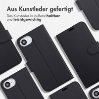 Accezz Wallet TPU Klapphülle Apple iPhone 17e / 16e - Schwarz