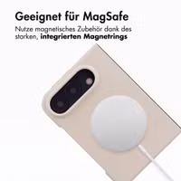 Accezz Liquid Silikoncase mit MagSafe Apple iPhone Duo - Stone