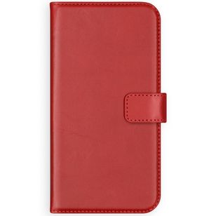 Selencia Echtleder Klapphülle Apple iPhone 11 Pro - Rot