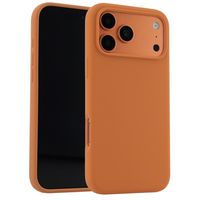 Accezz Liquid Silikoncase mit MagSafe Apple iPhone 17 Pro Max - Orange
