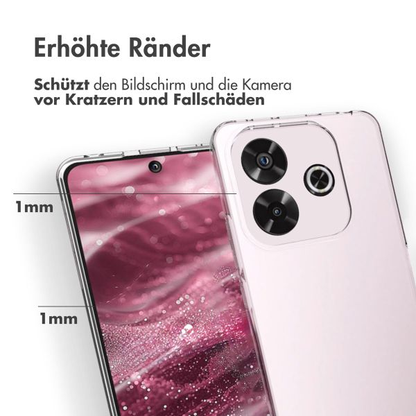 Accezz Clear TPU Backcover Xiaomi Redmi Note 14 (5G) - Transparent
