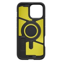 Spigen Tough Armor Backcover MagSafe Apple iPhone 16 Pro - Schwarz