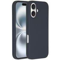 Accezz Liquid Silikoncase mit MagSafe Apple iPhone 16 - Dunkelblau